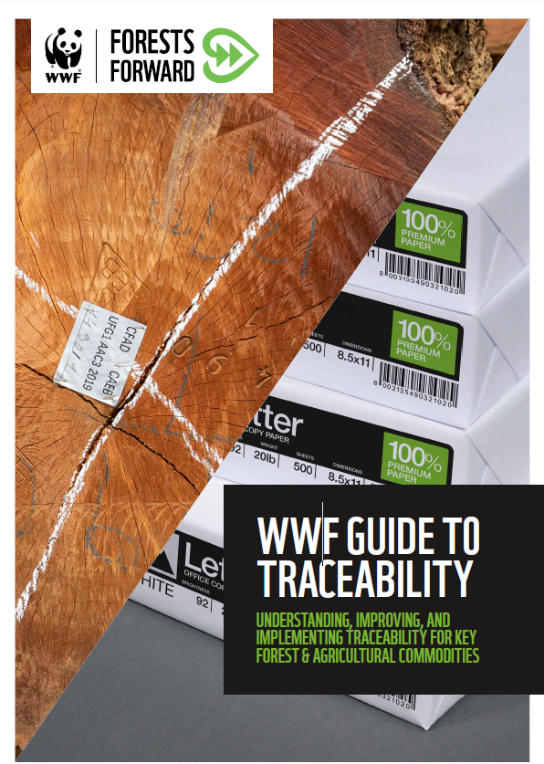 Cover page of the WWF Traceability Guide
