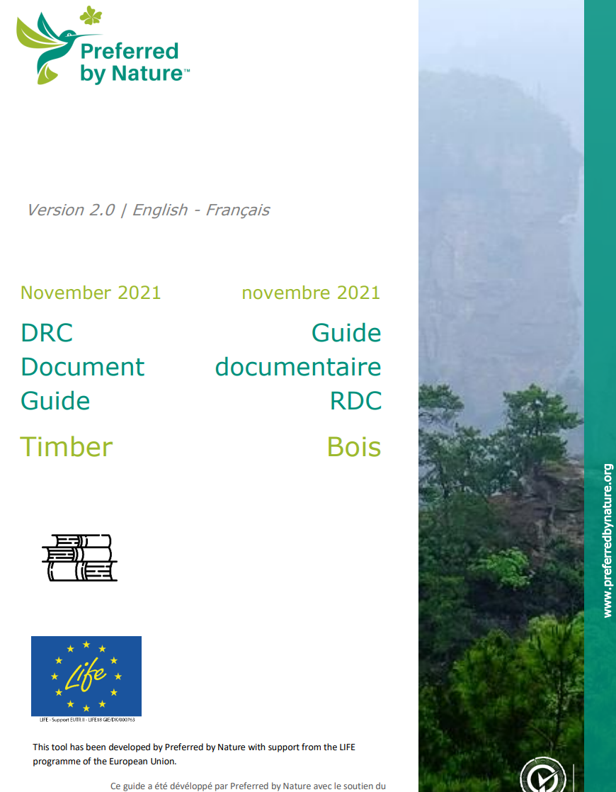 TØMMER - Den Demokratiske Republik Congo - Dokumentvejledning V2.0