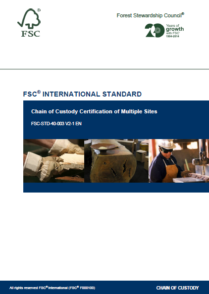 Standard FSC CoC dla Wielu Oddziałów