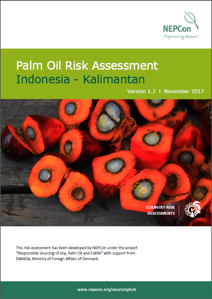 Palmeolie - Indonesien Kalimantan - Risikovurdering