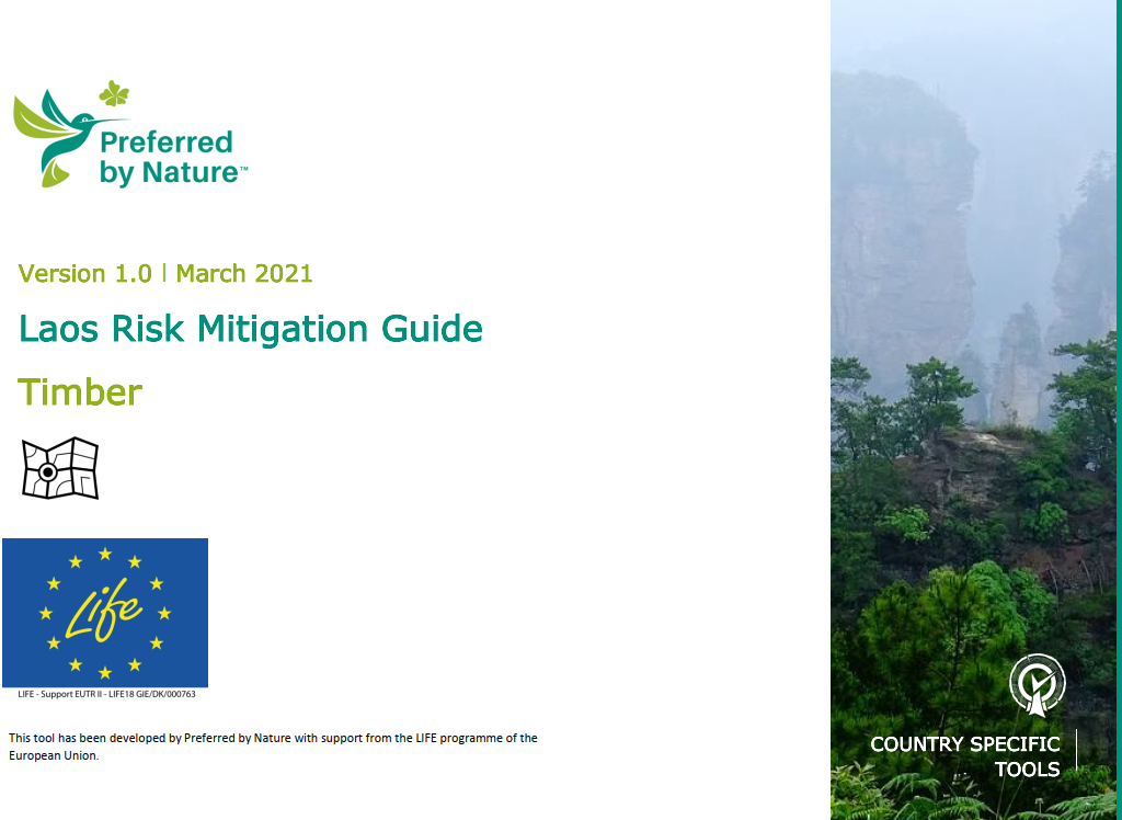 TIMBER - Laos - Risk Mitigation Guide V1.0