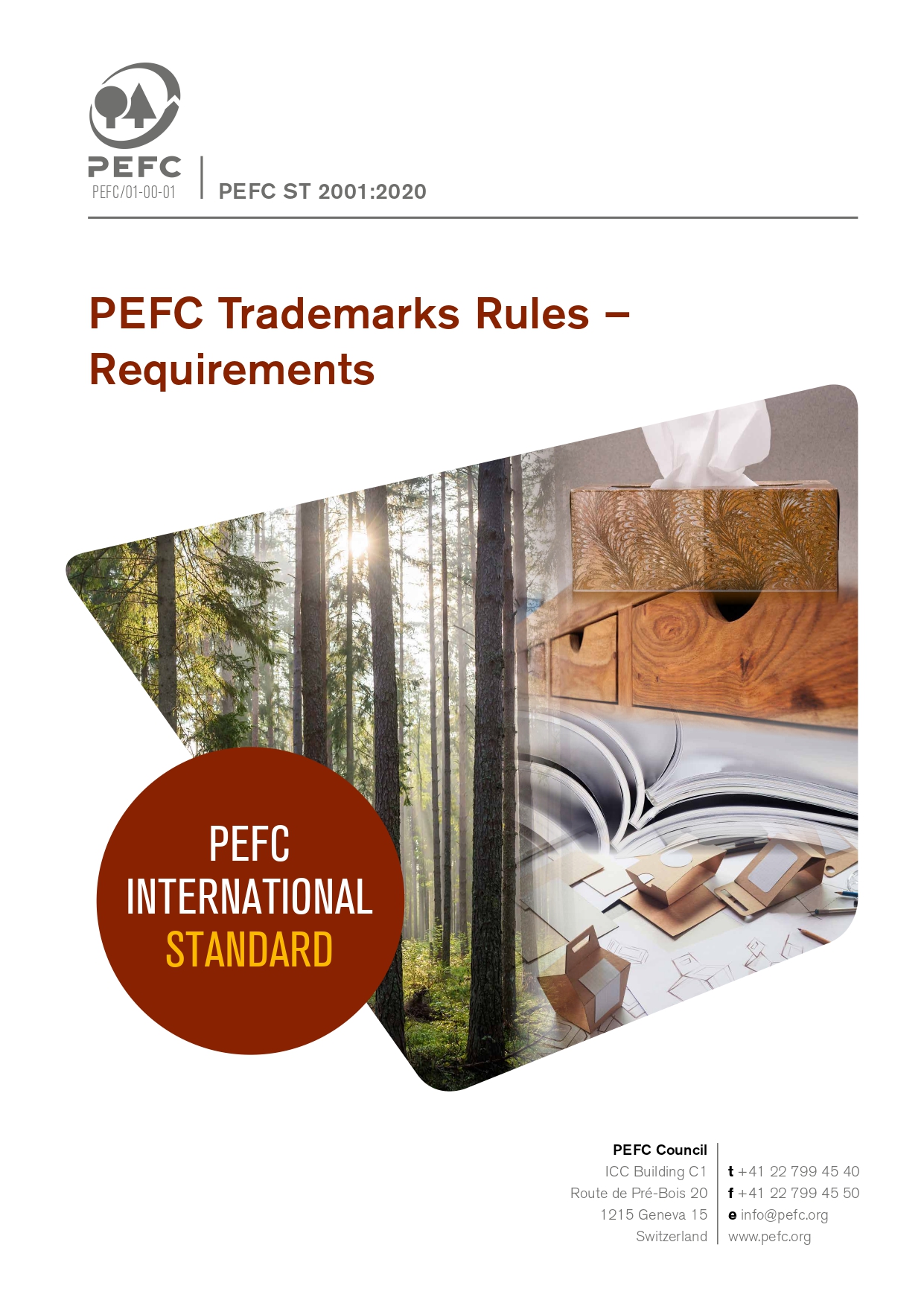 Zasady używania znaków towarowych PEFC – Wymagania