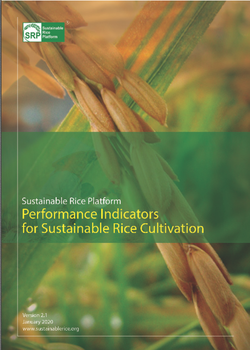 SRP Performance Indicators for Sustainable Rice Cultivation Version 2.1