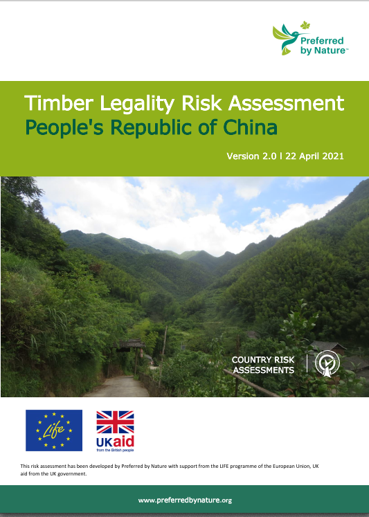 TØMMER - Kina - Risikovurdering V.2.0