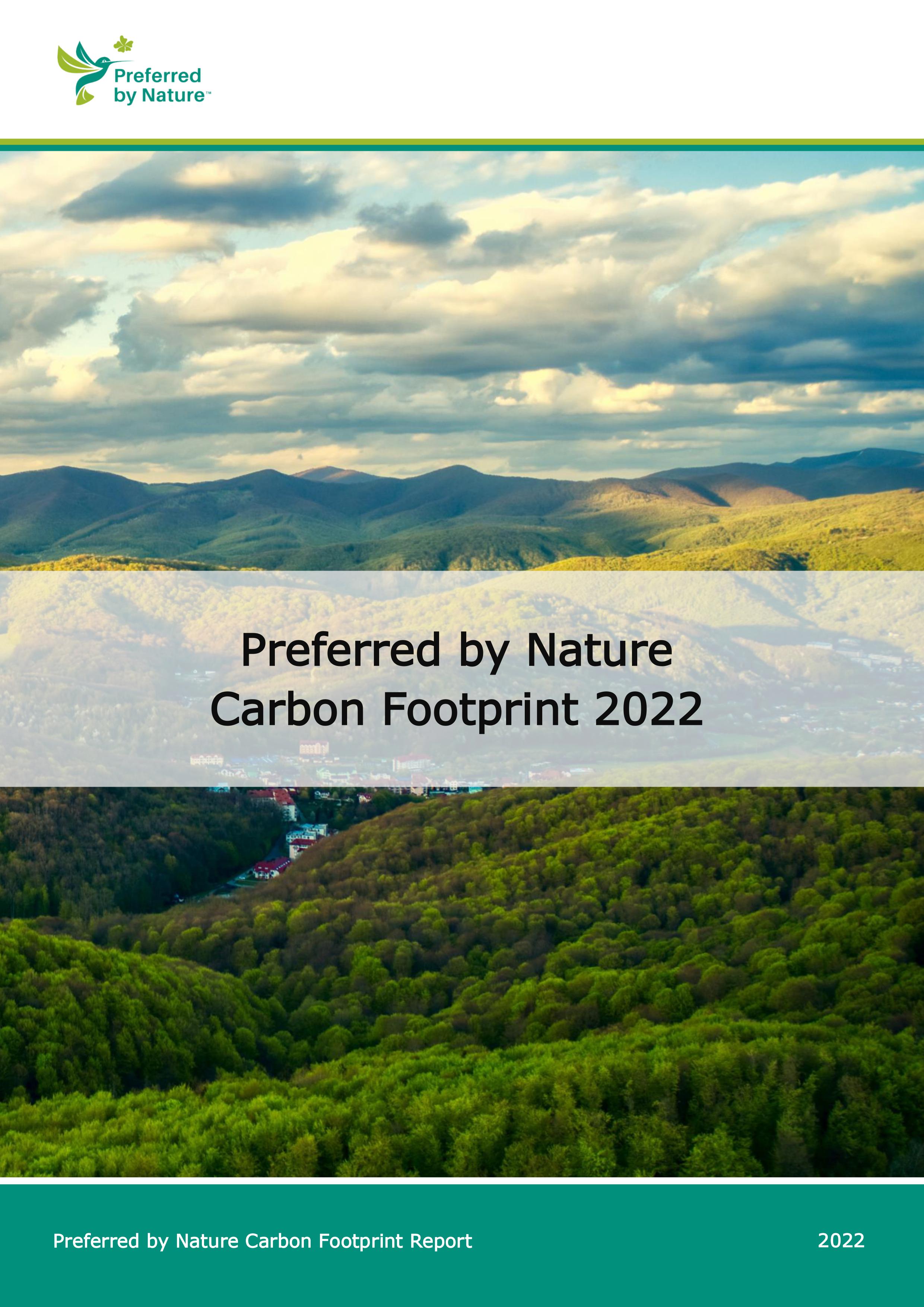 Preferred by Nature Carbon Footprint 2022