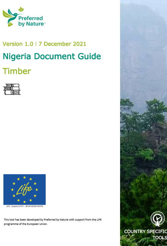 TØMMER - Nigeria - Dokumentvejledning V1.0