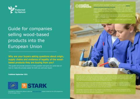New guide for companies selling wood-based products into the European Union