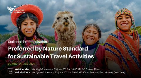 Preferred by Nature unveils a new version of the standard on sustainable travel