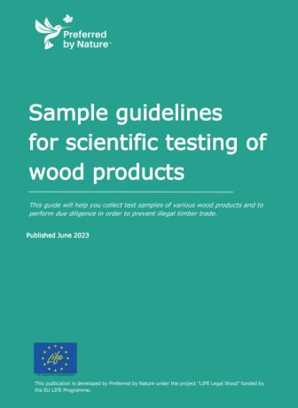 Sample guidelines for scientific testing of wood products  