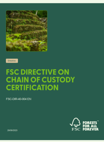 Dyrektywa Kontroli Pochodzenia Produktu FSC 