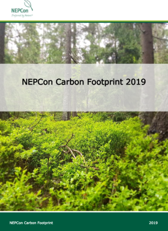 NEPCon Carbon Footprint 2019 