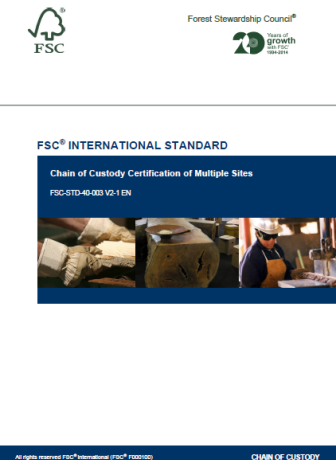 Standard FSC CoC dla Wielu Oddziałów