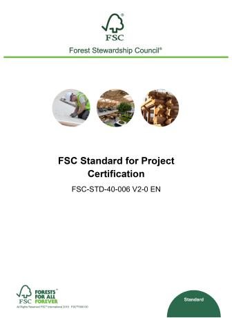 Standard Certyfikacji Projektu FSC