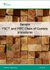 FSC和PEFC产销监管链组合程序示例