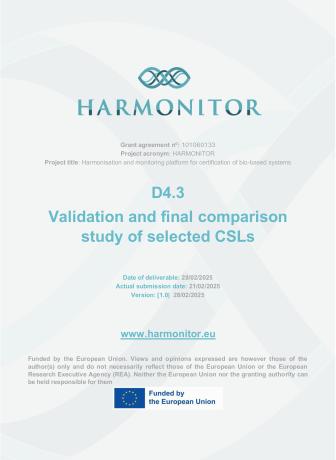 Comparative analysis of certification schemes in the EU bioeconomy: sustainability, assurance, and governance requirements